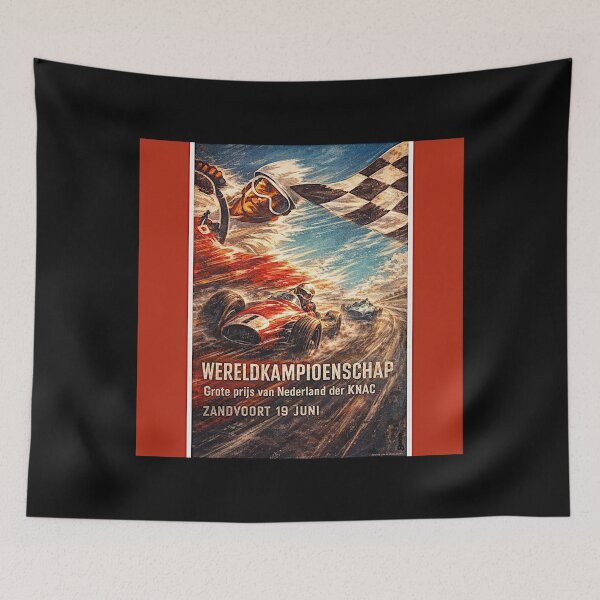 Item preview, Zandvoort variation vintage poster #1 designed and sold by Helios Be. Lavsh.