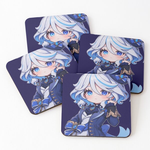 Item preview, Furina de Fontaine Chibi - Cute Aesthetic Genshin Impact Fan Art designed and sold by Jimakmo.