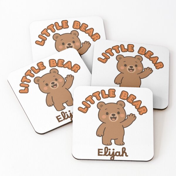 Item preview, Little Bear Elijah – Cute Baby Bear Design designed and sold by OmikronStore.