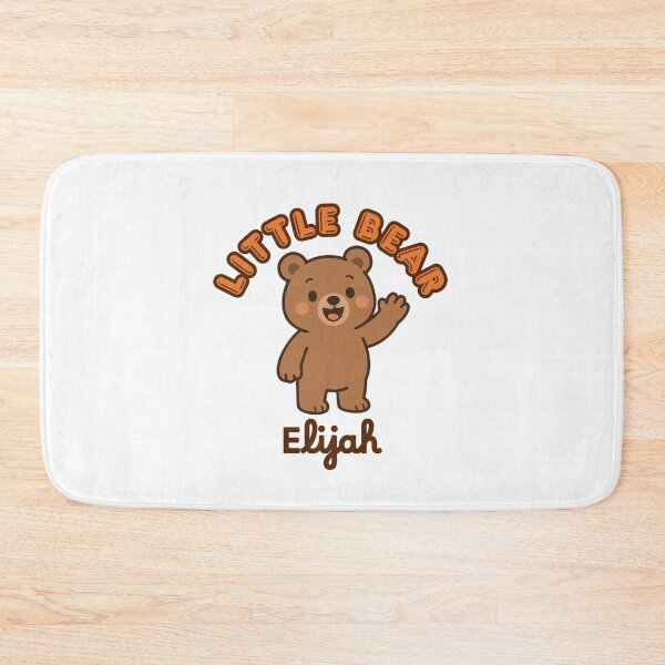 Item preview, Little Bear Elijah – Cute Baby Bear Design designed and sold by OmikronStore.
