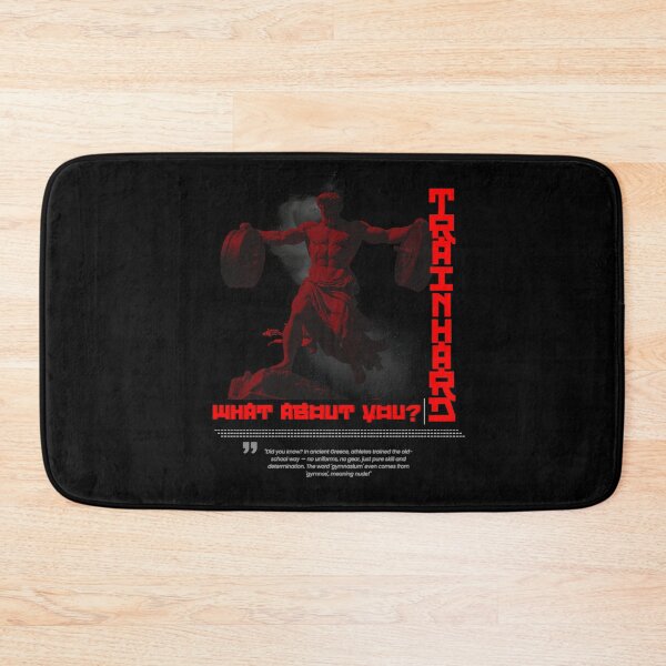 Item preview, Train Hard What About You – Titan Strength Powerlifting Shirt designed and sold by TrainHardCo.