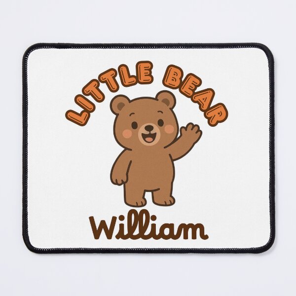 Item preview, Little Bear William – Cute Baby Bear Design designed and sold by OmikronStore.