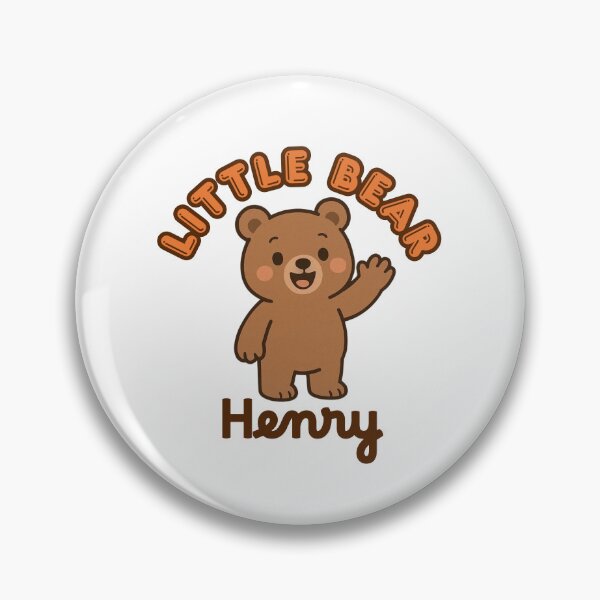 Item preview, Little Bear Henry – Cute Baby Bear Design designed and sold by OmikronStore.
