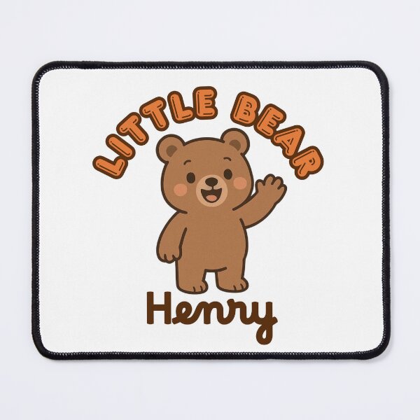 Item preview, Little Bear Henry – Cute Baby Bear Design designed and sold by OmikronStore.