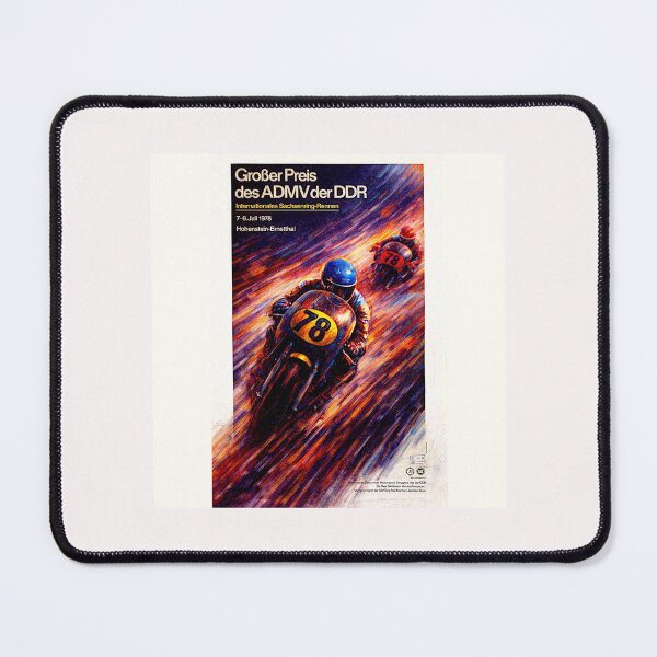 Item preview, Zandvoort variation Motorcicle vintage poster #1 designed and sold by Helios Be. Lavsh.