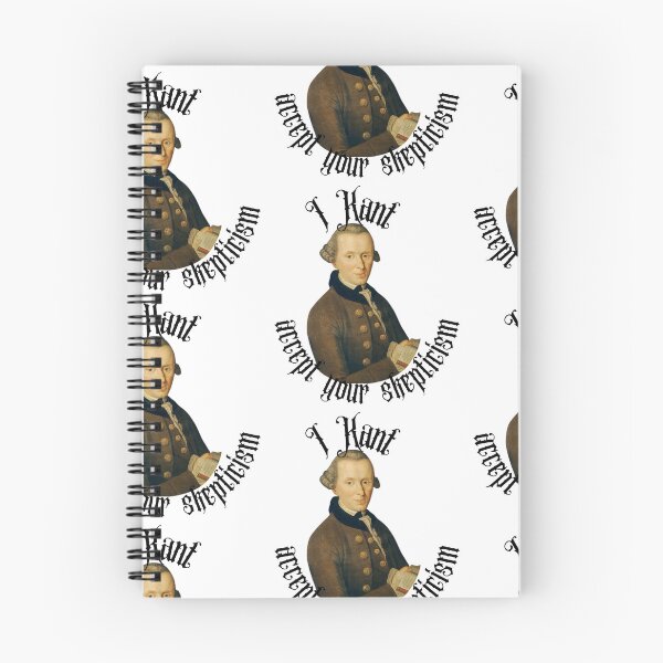 Item preview, I Kant (accept your skepticism) - philosophy humor designed and sold by stella literarium.