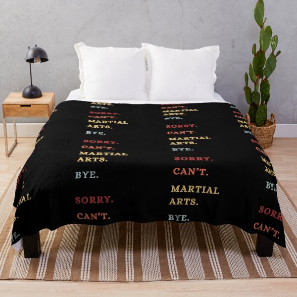 Item preview, Sorry Can't Martial Arts Bye - Funny Martial Arts Lovers - Retro Funny Excuse Saying  designed and sold by Wiss2Arts.