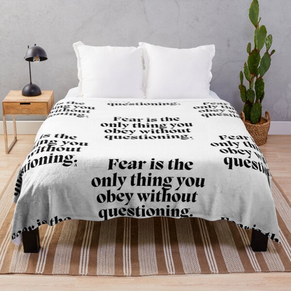 Item preview, Fear is the only thing you obey without questioning. designed and sold by Finds.