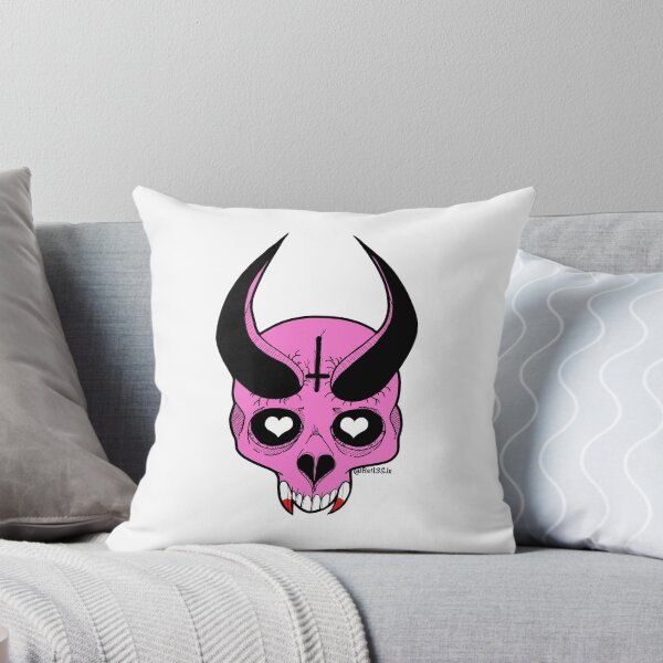 Item preview, Pink Devil Skull  designed and sold by Bat13SJx.