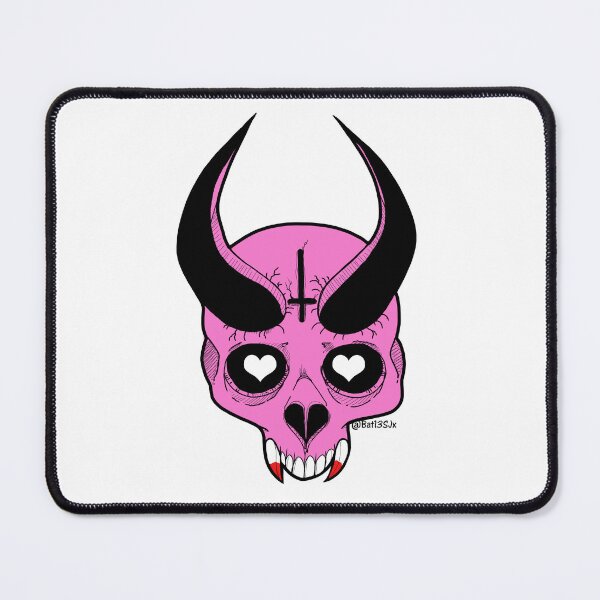 Item preview, Pink Devil Skull  designed and sold by Bat13SJx.