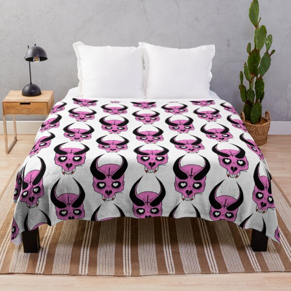 Item preview, Pink Devil Skull designed and sold by Bat13SJx.
