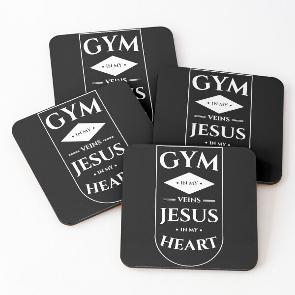 Item preview, Christian Gym Workout – Jesus in My Heart designed and sold by Clothed in Scripture.