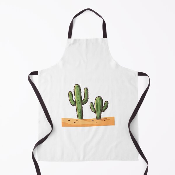 Item preview, Resilient and Vibrant Desert Cacti Duo in a Serene Landscape designed and sold by Art for Every Person.