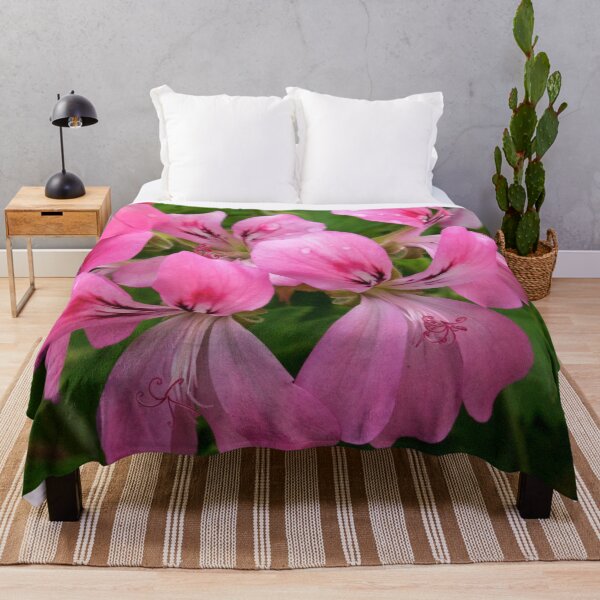 Item preview, Pink Geranium (Pelargonium) Flowers designed and sold by Douglas E. Welch Design and Photography.