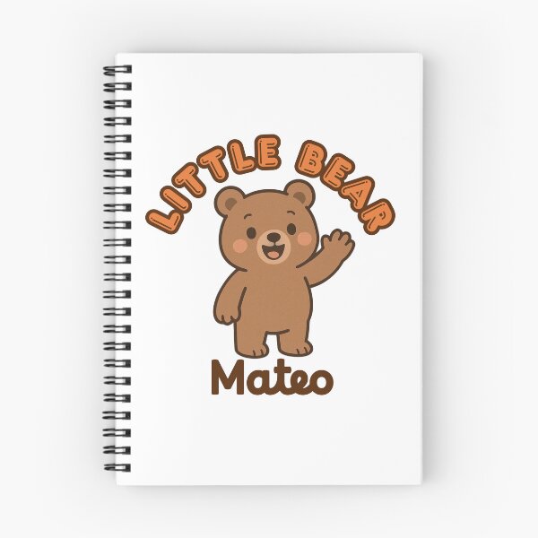 Item preview, Little Bear Mateo – Cute Baby Bear Design designed and sold by OmikronStore.