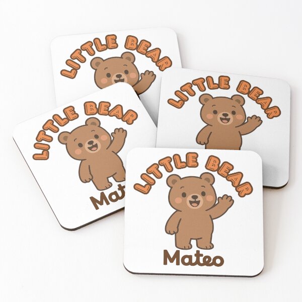 Item preview, Little Bear Mateo – Cute Baby Bear Design designed and sold by OmikronStore.