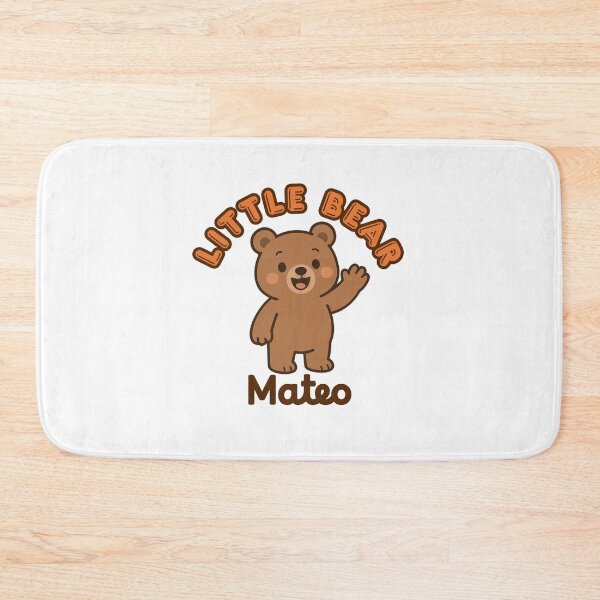 Item preview, Little Bear Mateo – Cute Baby Bear Design designed and sold by OmikronStore.