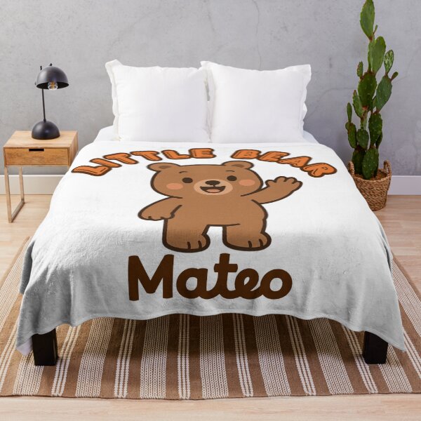 Item preview, Little Bear Mateo – Cute Baby Bear Design designed and sold by OmikronStore.