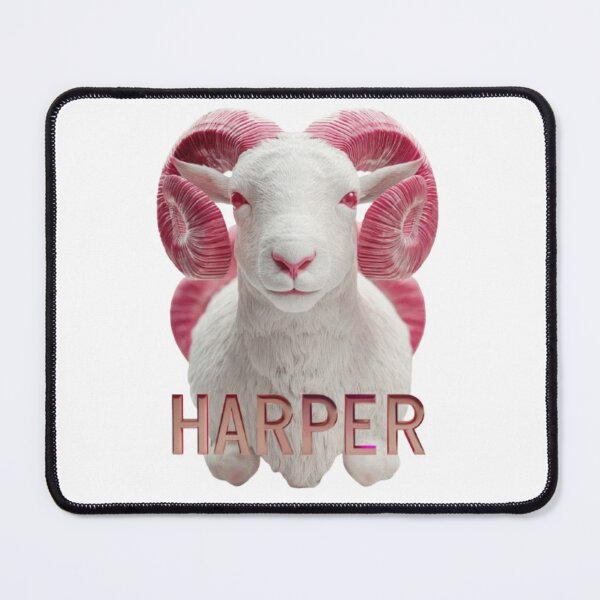 Item preview, Harper Aries – Zodiac Fantasy Name Art designed and sold by AlexLineArt.