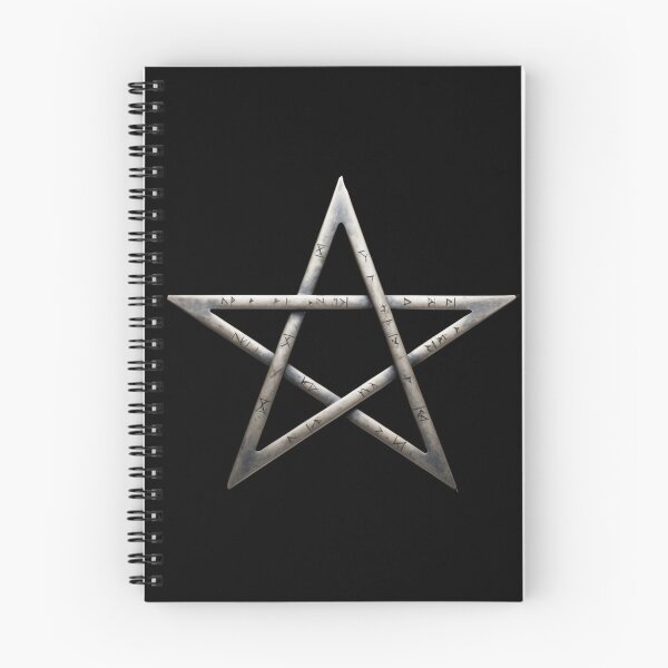 Item preview, pentagram rune symbol – dark sigil – sacred geometry designed and sold by Traumrausch.