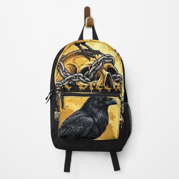 Item preview, Silence Bleeds Gold: Gothic Raven & Melting Skull designed and sold by KawisStarr.
