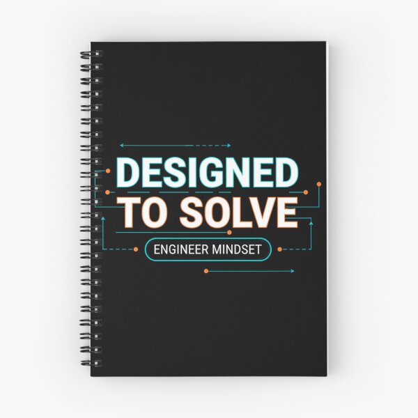 Item preview, Designed To Solve – Engineer Mindset Quote Design designed and sold by oblexwear.