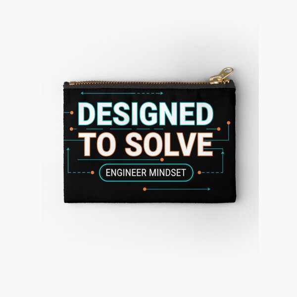 Item preview, Designed To Solve – Engineer Mindset Quote Design designed and sold by oblexwear.
