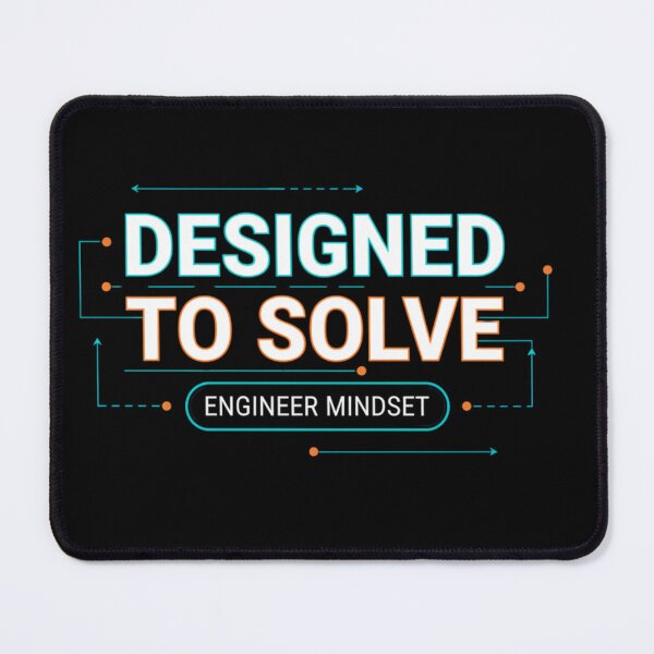 Item preview, Designed To Solve – Engineer Mindset Quote Design designed and sold by oblexwear.