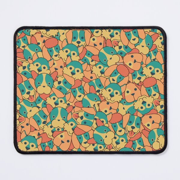 Item preview, Colorful Dogs Seamless Pattern for Pet Lovers designed and sold by DesignsVault.