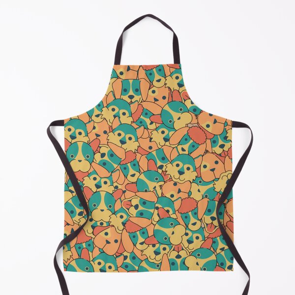 Item preview, Colorful Dogs Seamless Pattern for Pet Lovers designed and sold by DesignsVault.