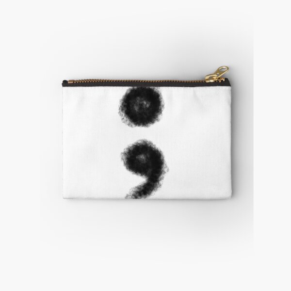 Item preview, Abstract Ink Semicolon – Suicide Prevention Awareness Art designed and sold by kreature56.