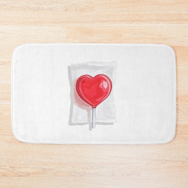 Item preview,  Red Heart Lollipop – Valentine Candy Illustration designed and sold by Verycutethings.