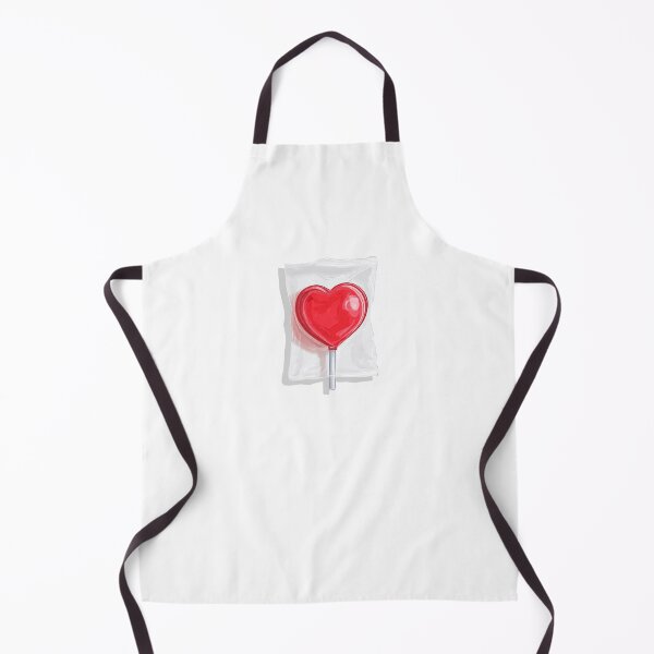 Item preview, Red Heart Lollipop – Valentine Candy Illustration designed and sold by Verycutethings.