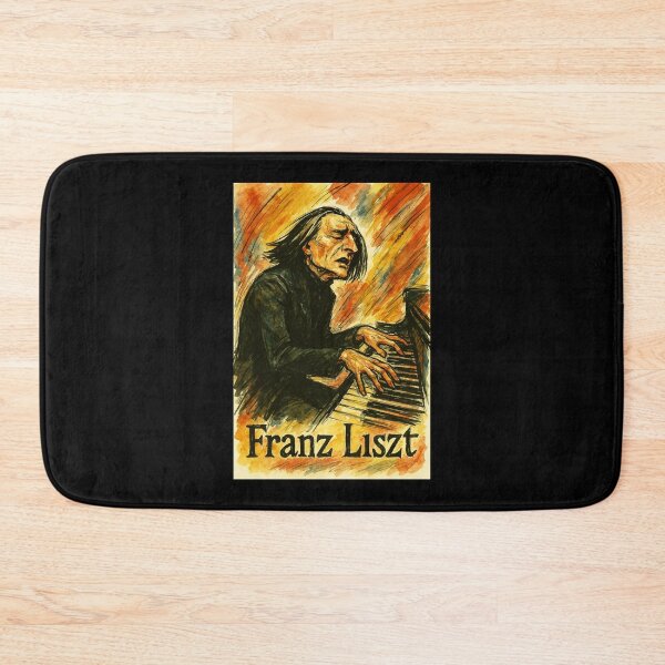 Item preview, Franz Liszt Portrait Virtuoso at Piano designed and sold by Sarcastic designs.