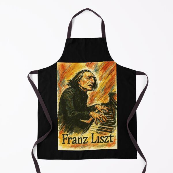 Item preview, Franz Liszt Portrait Virtuoso at Piano designed and sold by Sarcastic designs.