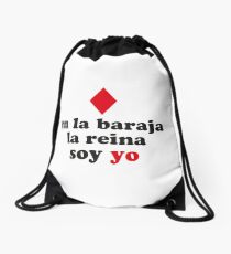 Mochila saco En la baraja la reina soy yo