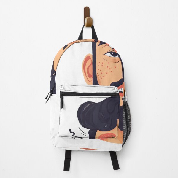 Item preview, Raw Expression: Stylized Portrait of Strain and Skin designed and sold by ForeverPrintsOK.
