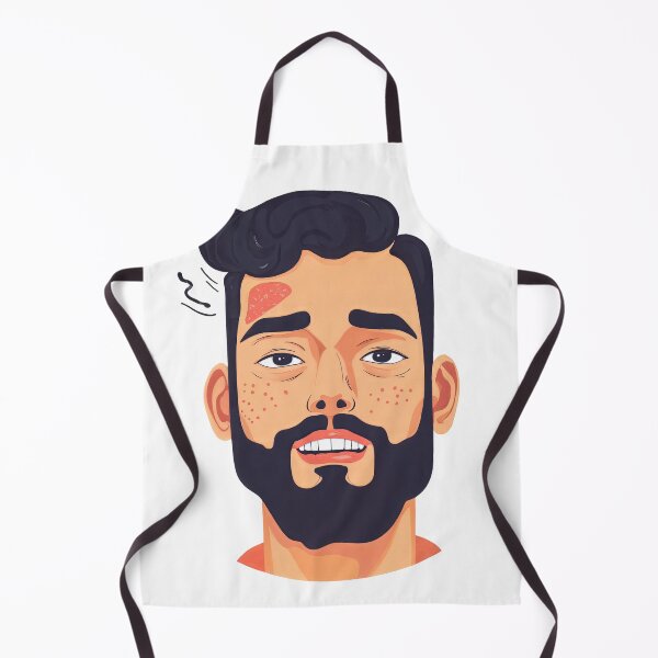 Item preview, Raw Expression: Stylized Portrait of Strain and Skin designed and sold by ForeverPrintsOK.