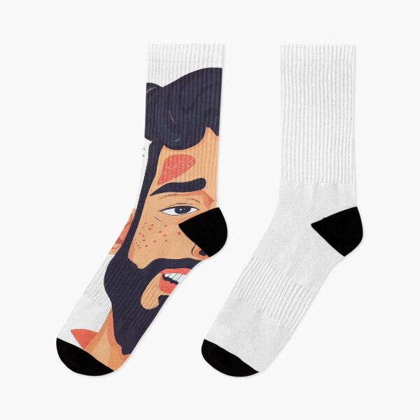 Item preview, Raw Expression: Stylized Portrait of Strain and Skin designed and sold by ForeverPrintsOK.