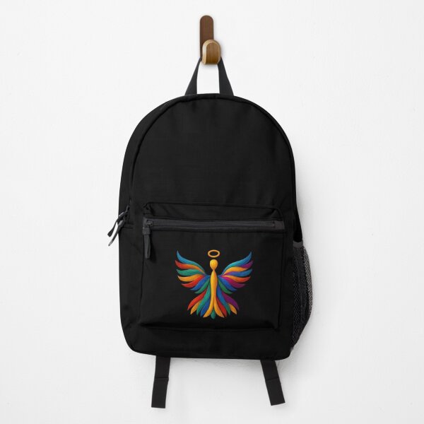 Item preview, Colorful Angel Wings – Spiritual Art Illustration designed and sold by Liv Solara.