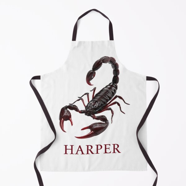Item preview, Harper Scorpio – Dark Zodiac Fantasy Name Art designed and sold by AlexLineArt.