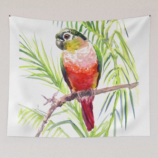 Item preview, Pinapple Conure Parrot designed and sold by surenart.