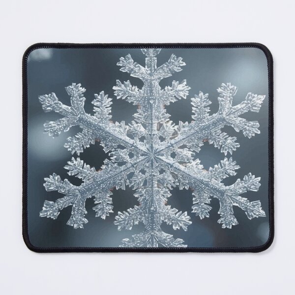 Item preview, Madelbrot Snowflake - Bokeh designed and sold by AbstractAnom.