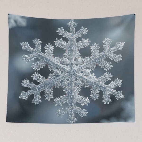 Item preview, Madelbrot Snowflake - Bokeh designed and sold by AbstractAnom.