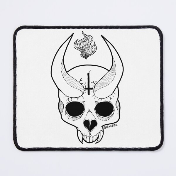 Item preview, Devil Skull with No eyes designed and sold by Bat13SJx.