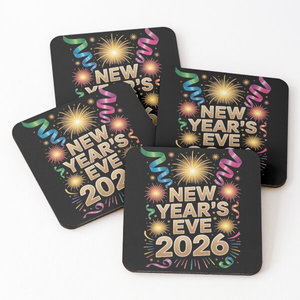 Item preview, Cheers to 2026 – New Year Party Vibes Art designed and sold by DreamOnShirts.