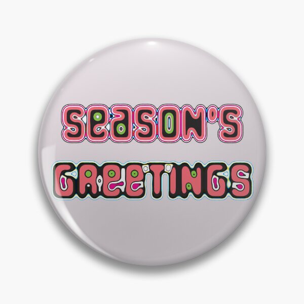 Item preview, Happy Seasons Greetings Lettering designed and sold by cremedecolor.
