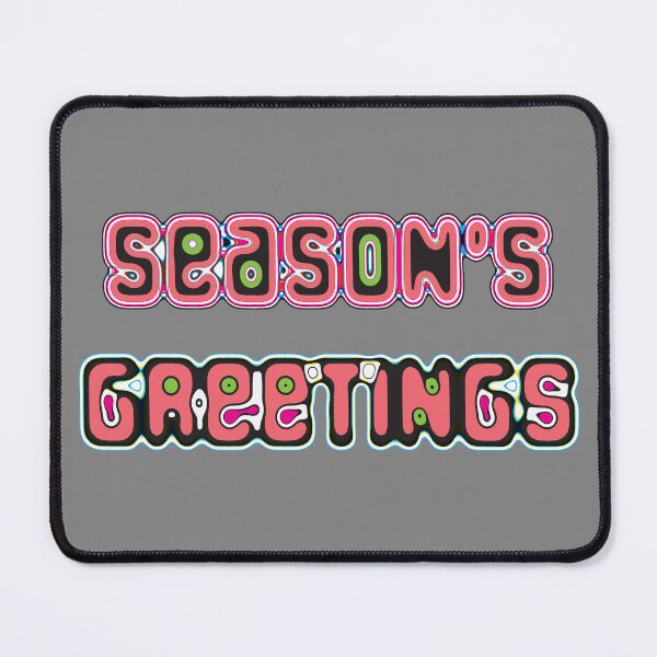 Item preview, Happy Seasons Greetings Lettering designed and sold by cremedecolor.