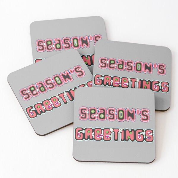 Item preview, Happy Seasons Greetings Lettering designed and sold by cremedecolor.