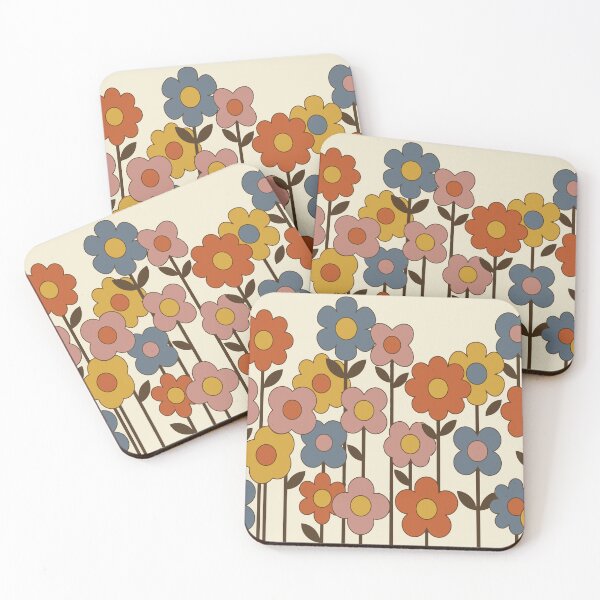 Item preview, Retro Garden Symphony: Mid-Century Modern Floral Pattern designed and sold by DeeLulu.